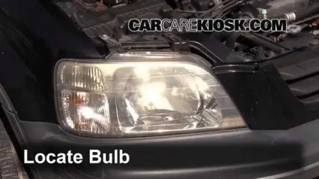 2000 Honda CR-V EX 2.0L 4 Cyl. Éclairage Feu clignotant avant (remplacer l'ampoule)